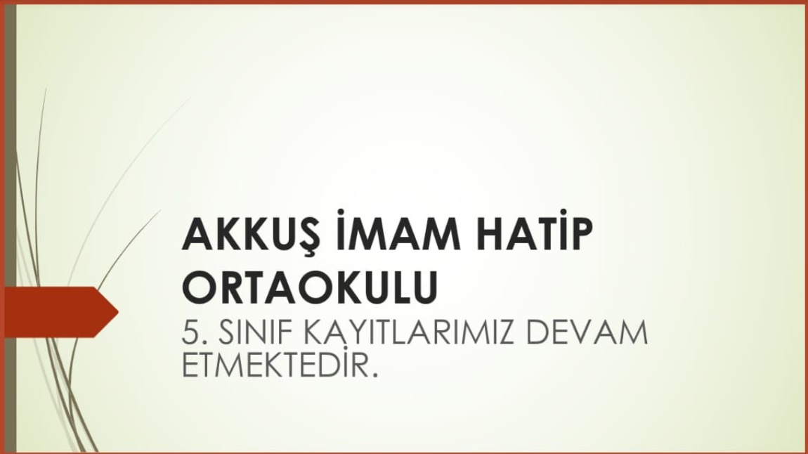 5. SINIF KAYITLARI