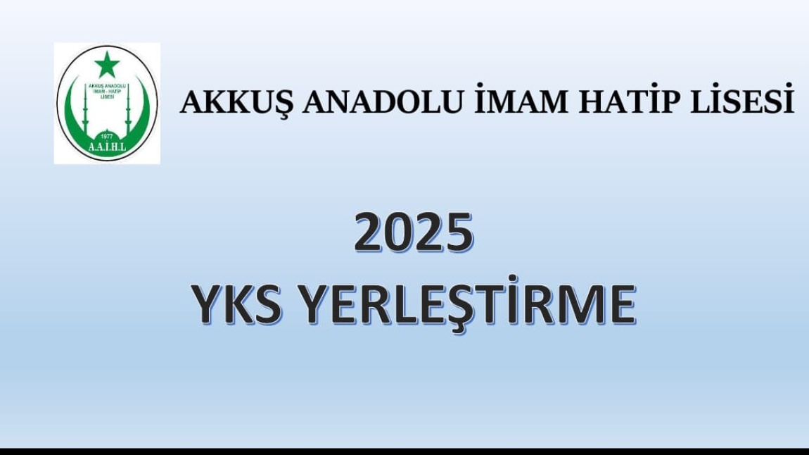 YKS SONUÇLARI AÇIKLANDI.